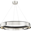 Brushed Nickel, Black