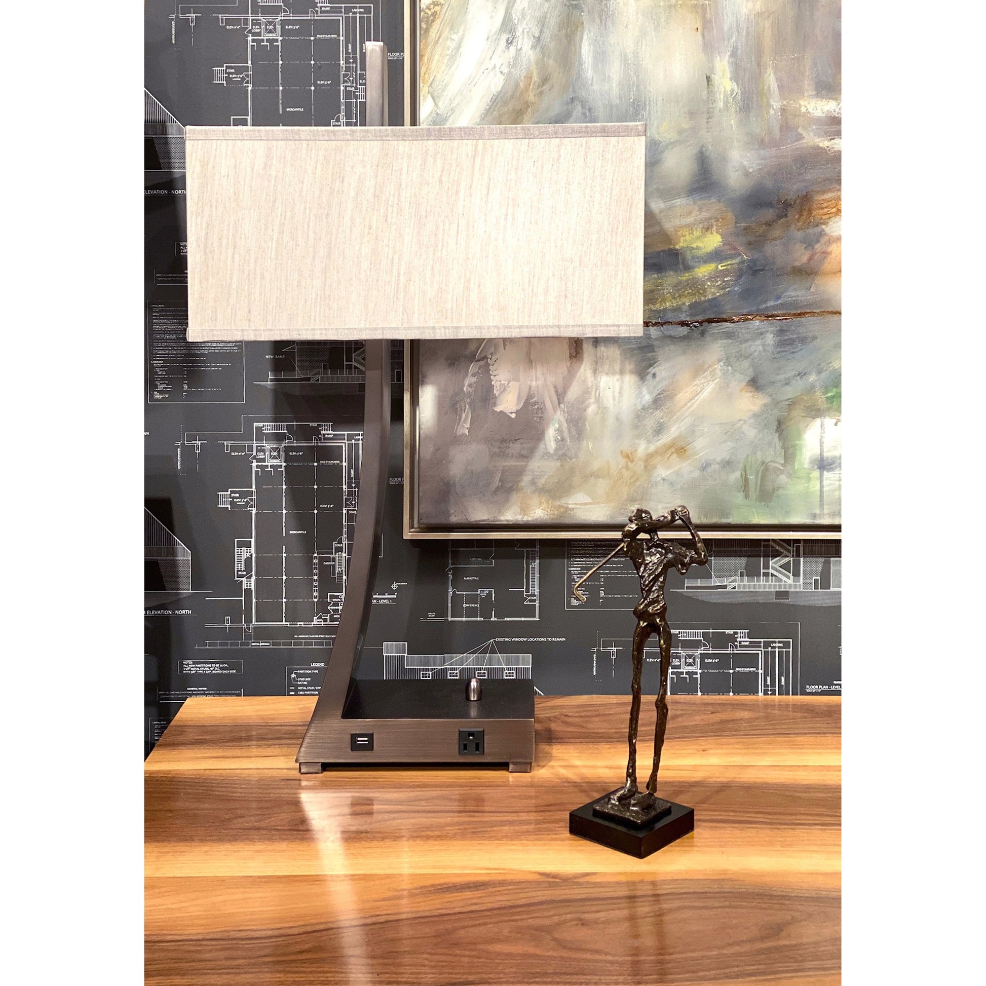 Swinging Golfer by Wildwood in old bronze. Made from metal in a eclectic & global style.