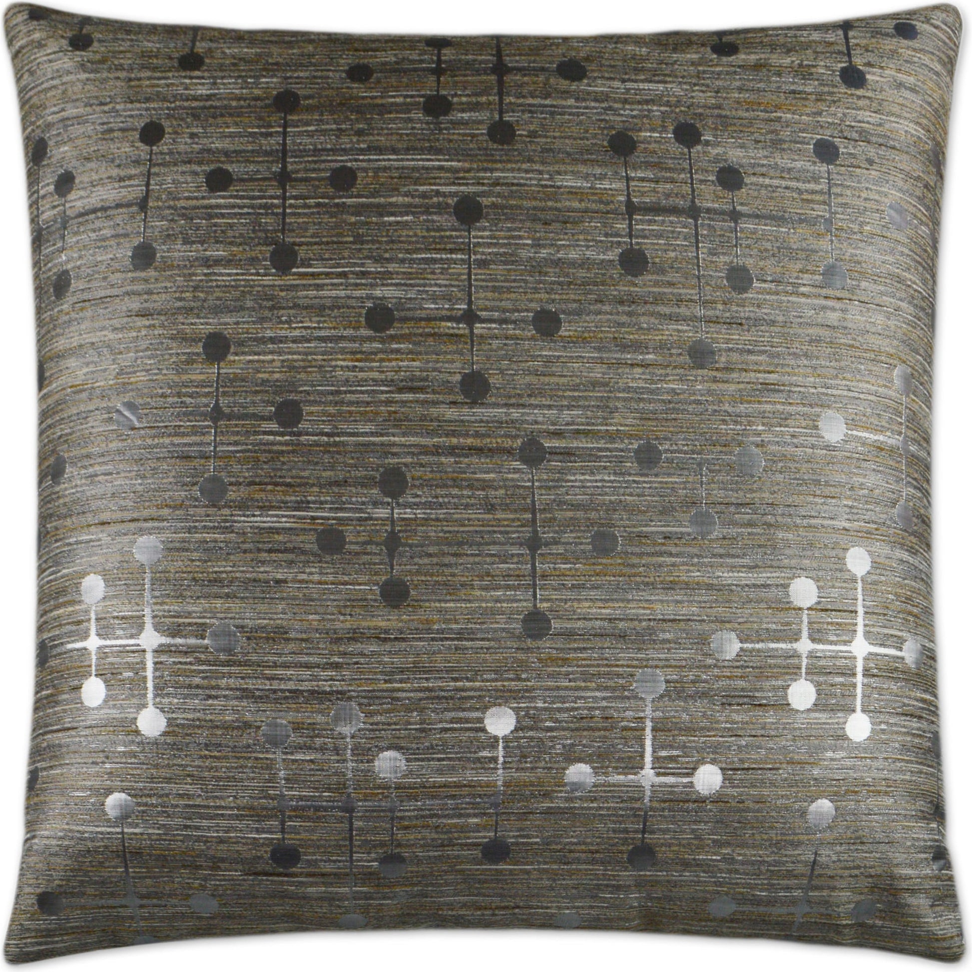 Morse by DV Kap Home. Made from 80% polyester, 20% lurex in a modern style.