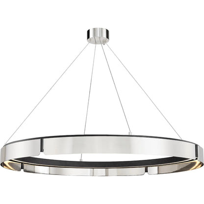 Tribeca Chandelier by Hudson Valley. Made from brass in a modern style.