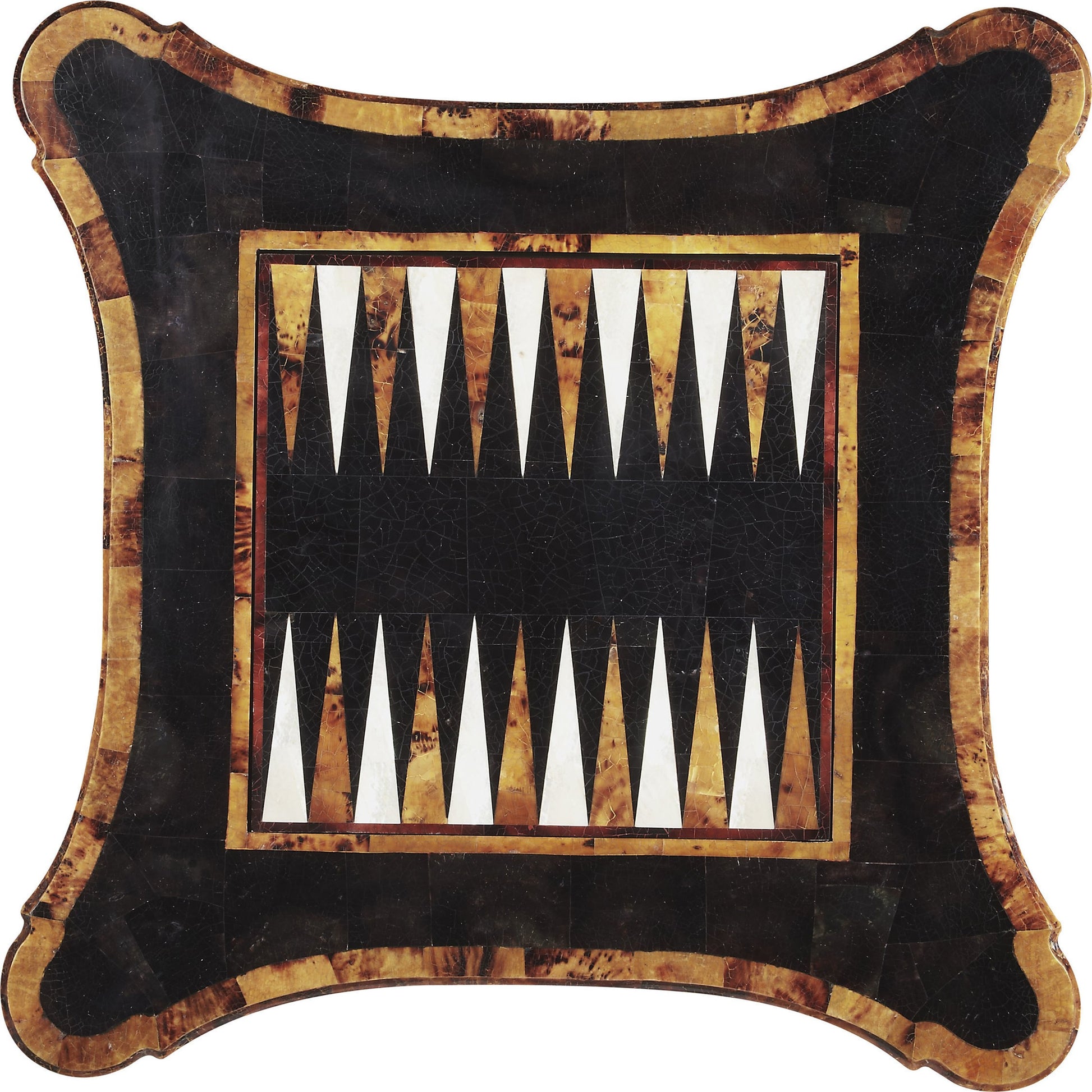 Enrique Game Table by Butler Specialty Company in assorted and heritage. Made from wood solids, wood products, wood veneers, pen shell inlays in a traditional style.