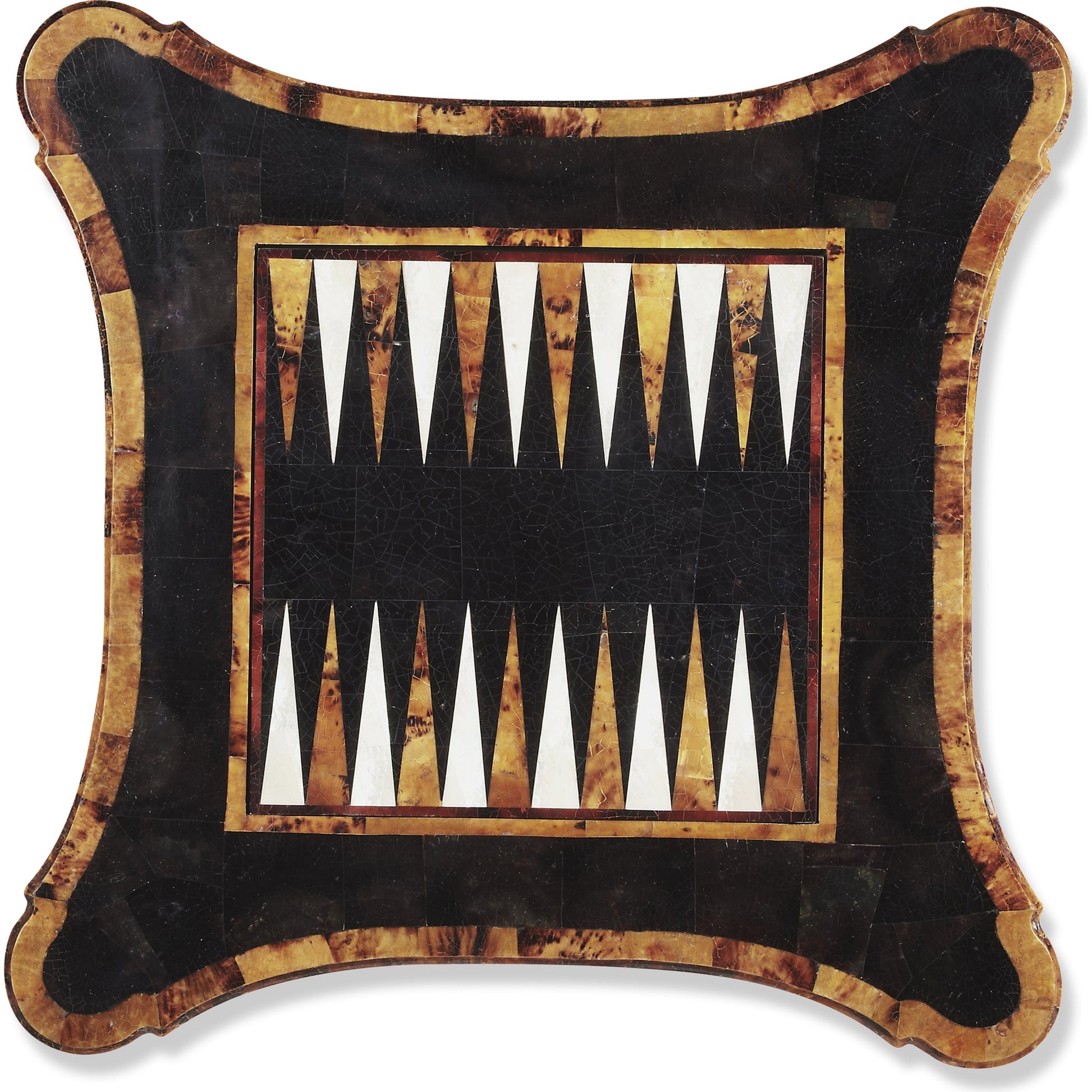 Enrique Game Table by Butler Specialty Company in assorted and heritage. Made from wood solids, wood products, wood veneers, pen shell inlays in a traditional style.