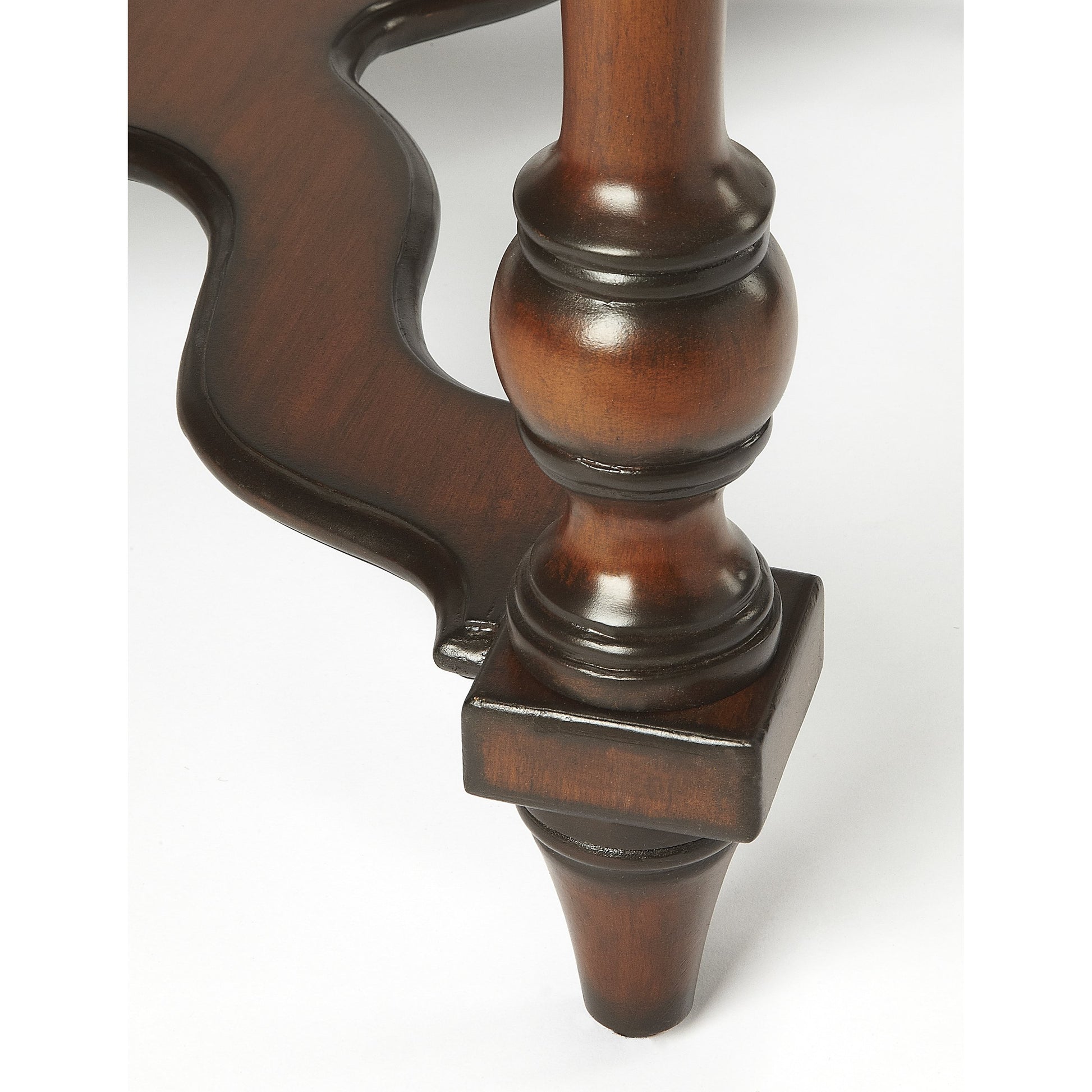 Enrique Game Table by Butler Specialty Company in assorted and heritage. Made from wood solids, wood products, wood veneers, pen shell inlays in a traditional style.