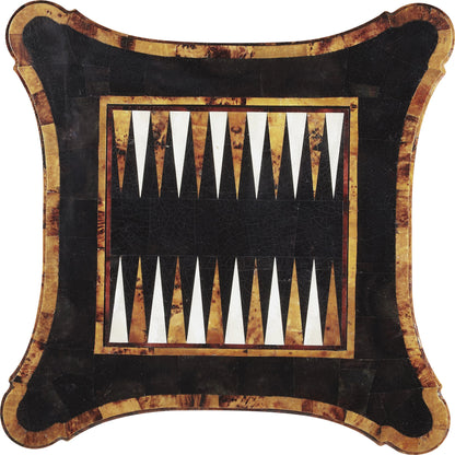 Enrique Game Table by Butler Specialty Company in assorted and heritage. Made from wood solids, wood products, wood veneers, pen shell inlays in a traditional style.