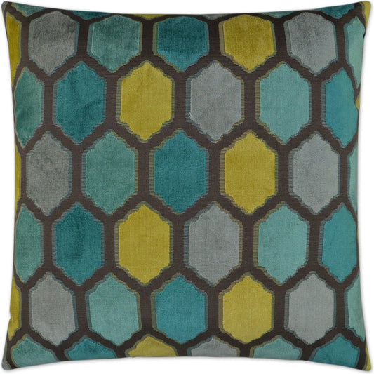Mallorca Pillow by DV Kap Home. Made from 70% rayon, 30% polyester in a unique style.