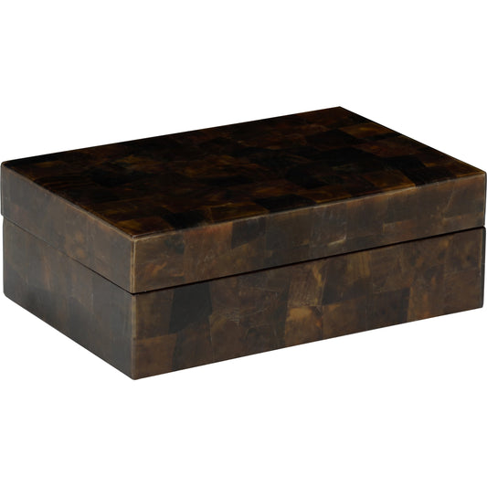 Box Step by Wildwood in brown. Made from plywood/penshell in a rustic style.