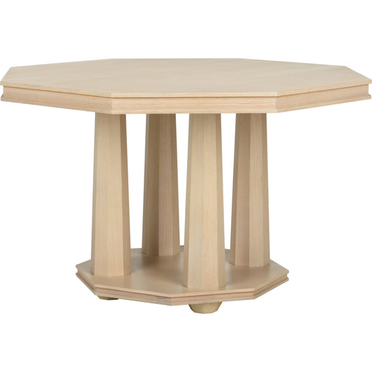 Coley Center Table by Wildwood in white oak. Made from wood in a modern style.