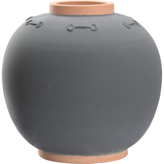 Everly Vase by Wildwood in gray, orange. Made from unique in a unique style.