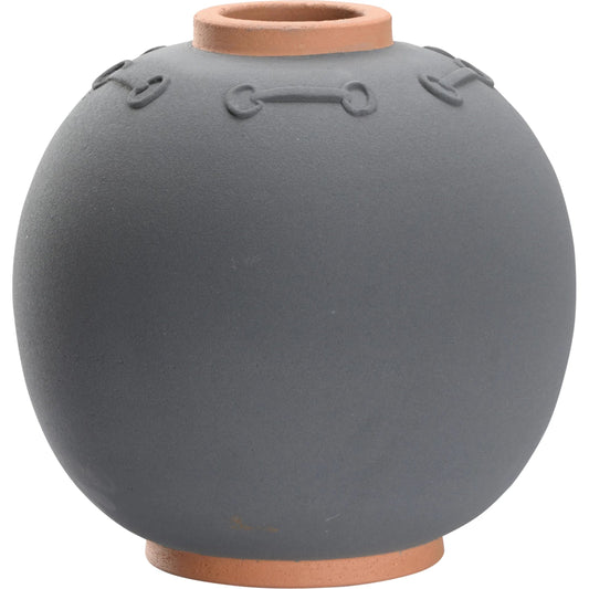 Everly Vase by Wildwood in gray, orange. Made from unique in a unique style.