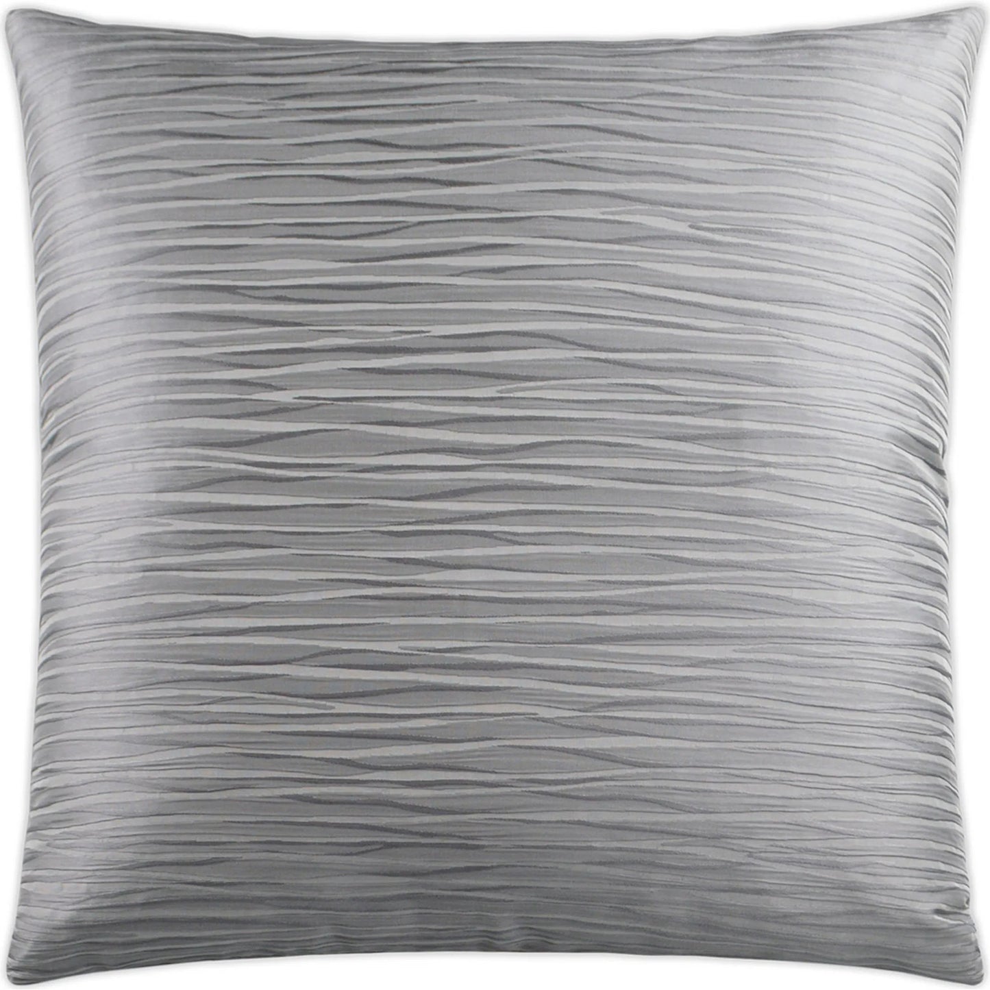 002 SI-2382114 | Primary Silo | Ripple Pillow by DV Kap Home in iron. Made from 100% polyester in a transitional style.