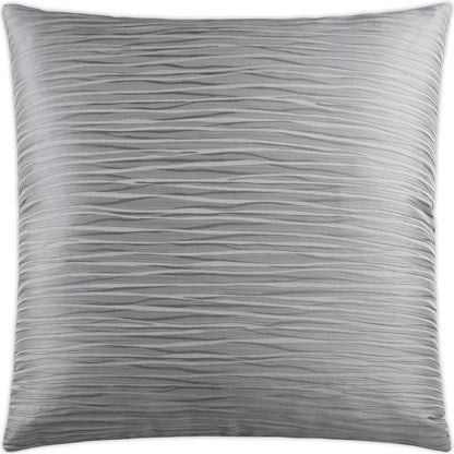 Ripple Pillow by DV Kap Home in iron. Made from 100% polyester in a transitional style.
