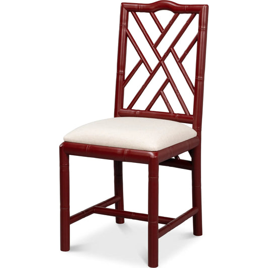001 SI-2238495 | Primary Silo | Brighton Bamboo Side Chair by Sarreid Ltd.. Made from unique in a coastal style.
