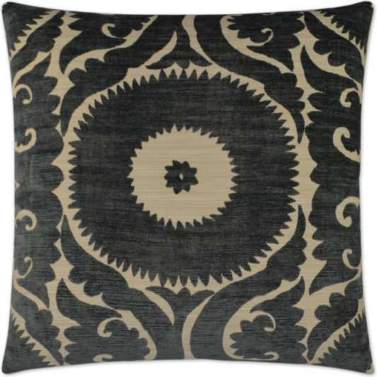 Nebo by DV Kap Home in gray, smoke. Made from 65% viscose, 20% cotton, 15% polyester in a transitional style.