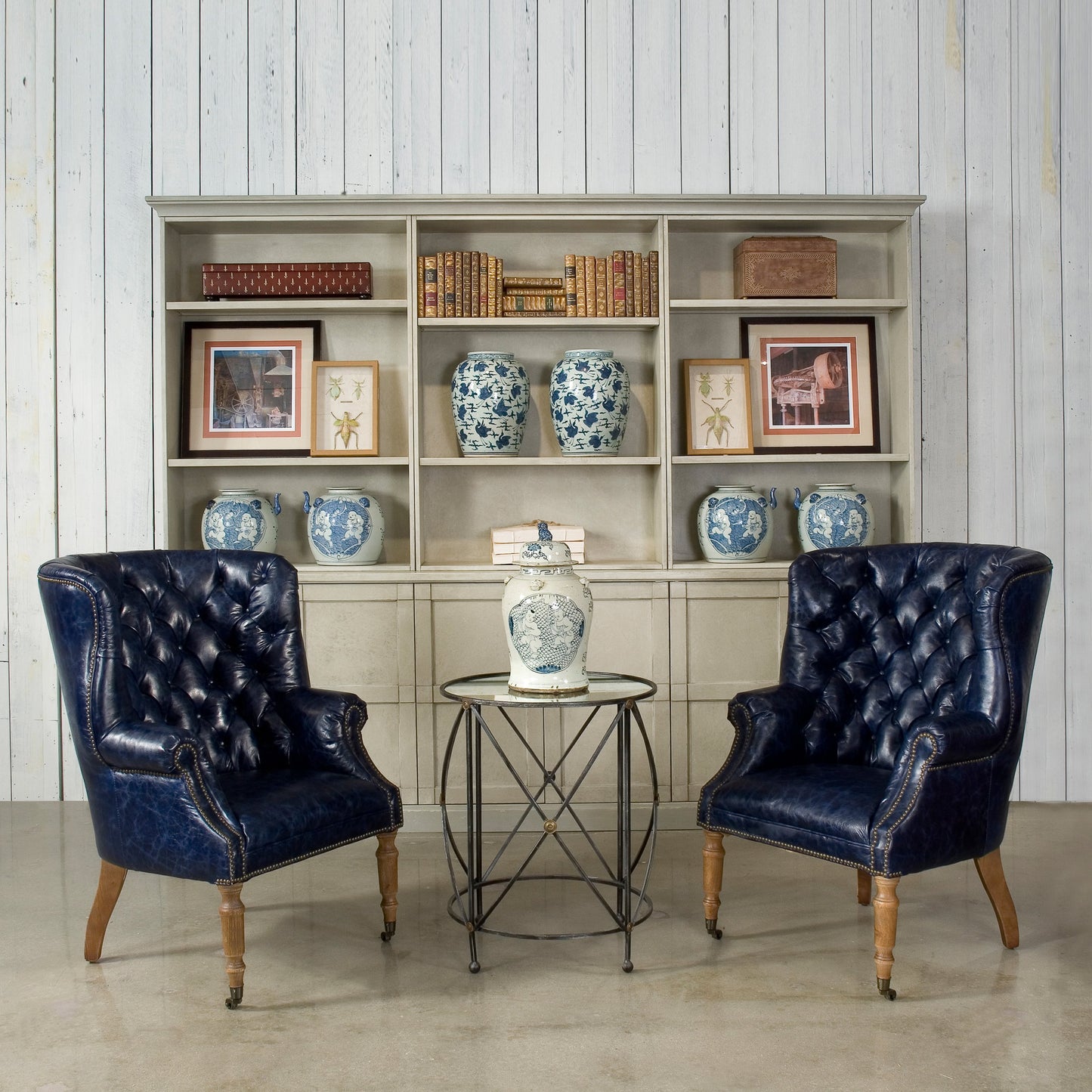 008 SR-858283 | Lifestyle | Welsh Chair by Sarreid Ltd.. Made from unique in a traditional style.
