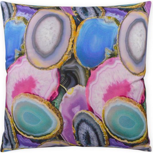 Agate Pillow by DV Kap Home. Made from 100% cotton in a unique style.