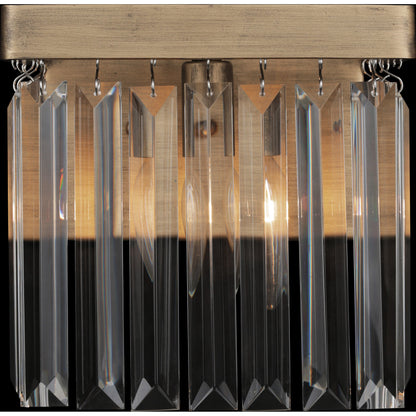 Social Club Bath by Varaluz in havana gold. Made from premium crystal in a transitional style.