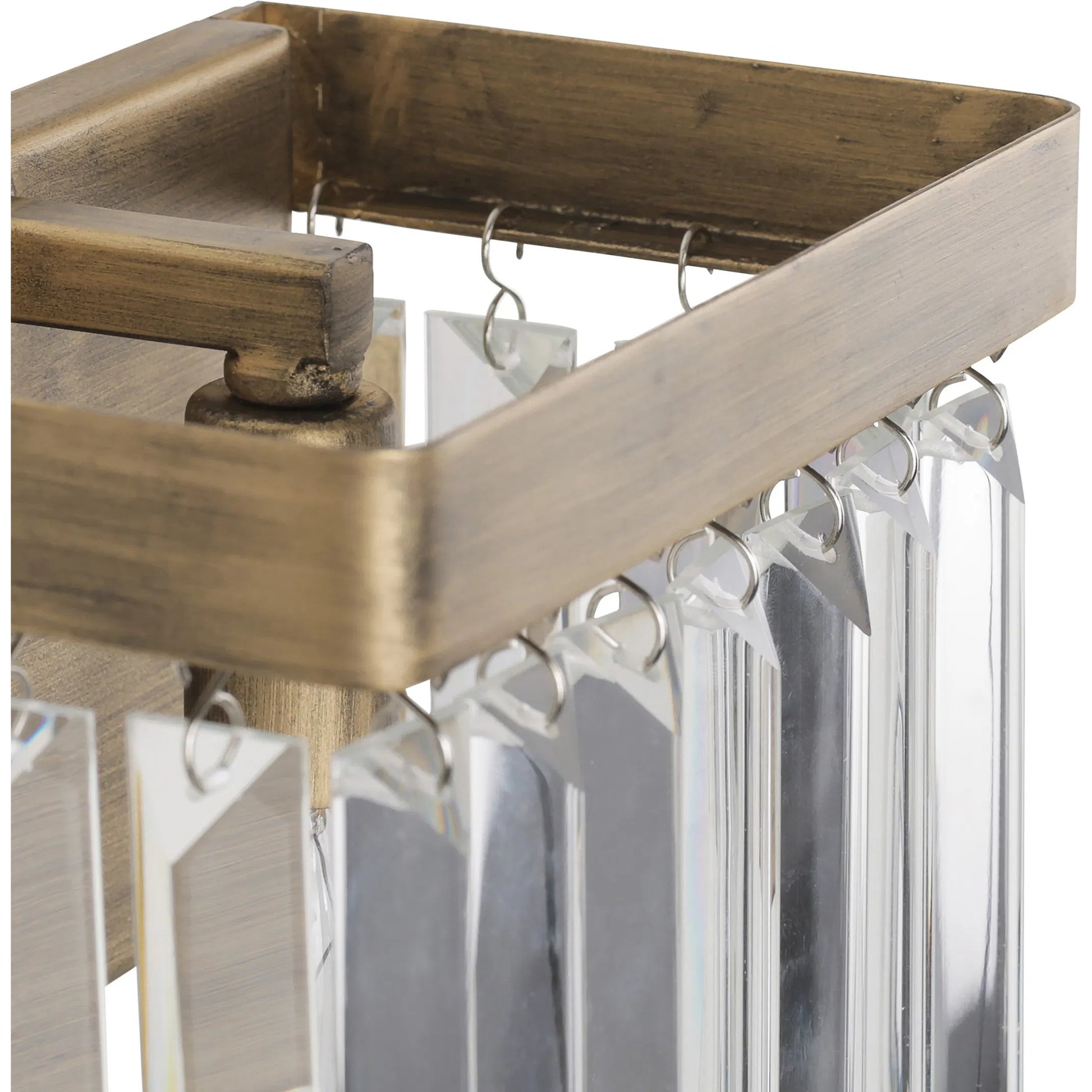 Social Club Bath by Varaluz in havana gold. Made from premium crystal in a transitional style.