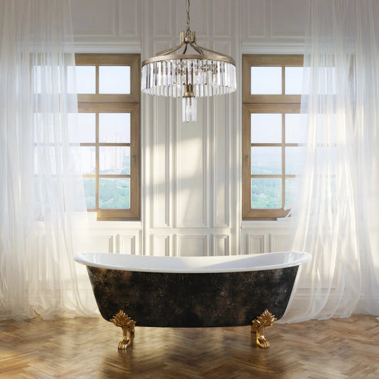 Social Club Pendant by Varaluz in havana gold. Made from premium crystal in a transitional style.