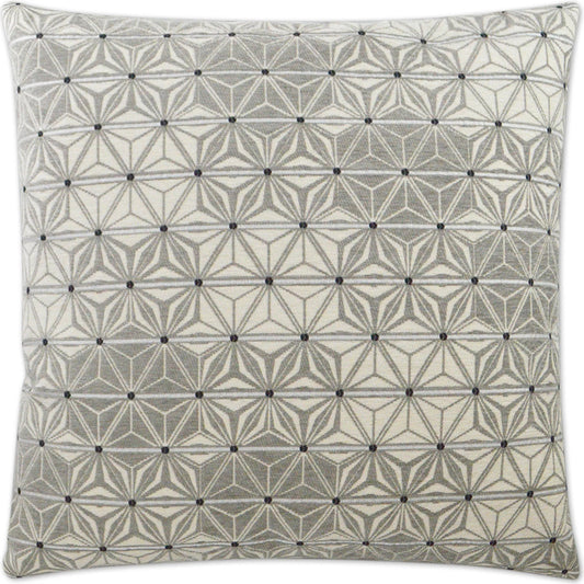 Neptune Pillow by DV Kap Home in grey. Made from 100% polyester in a unique style.