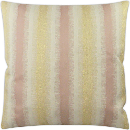 Bedell Pillow by DV Kap Home in rose. Made from 73% polyester, 27% rayon in a unique style.