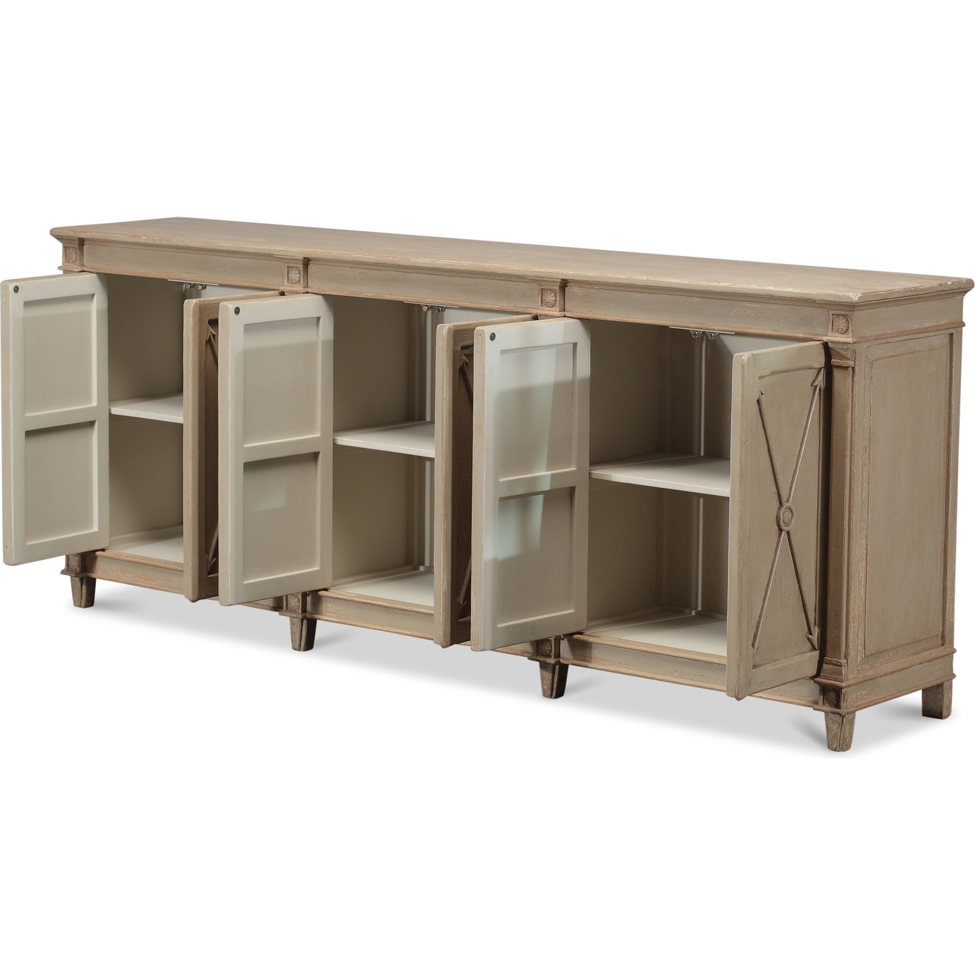 Marksman Cabinet II by Sarreid Ltd.. Made from unique in a traditional style.