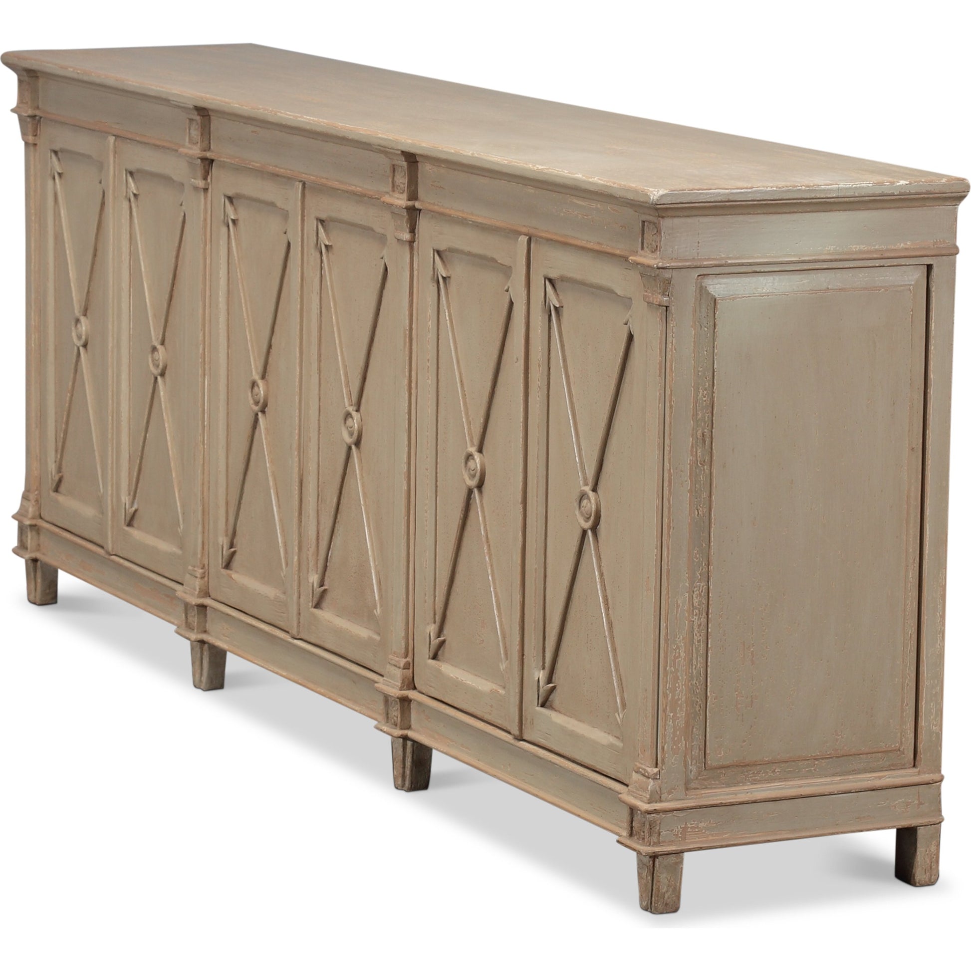 Marksman Cabinet II by Sarreid Ltd.. Made from unique in a traditional style.