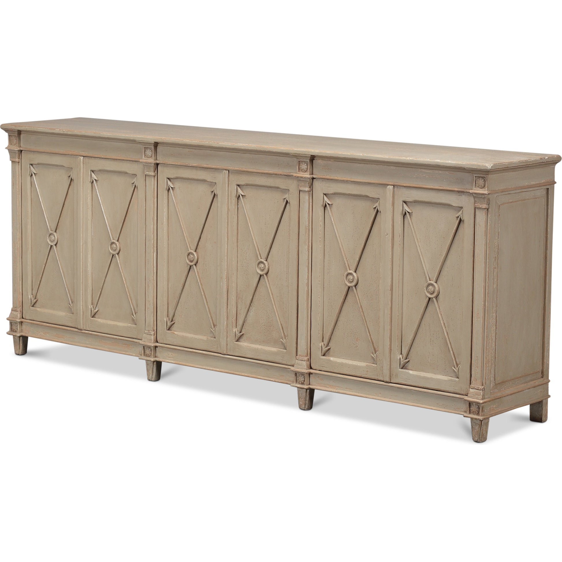 Marksman Cabinet II by Sarreid Ltd.. Made from unique in a traditional style.