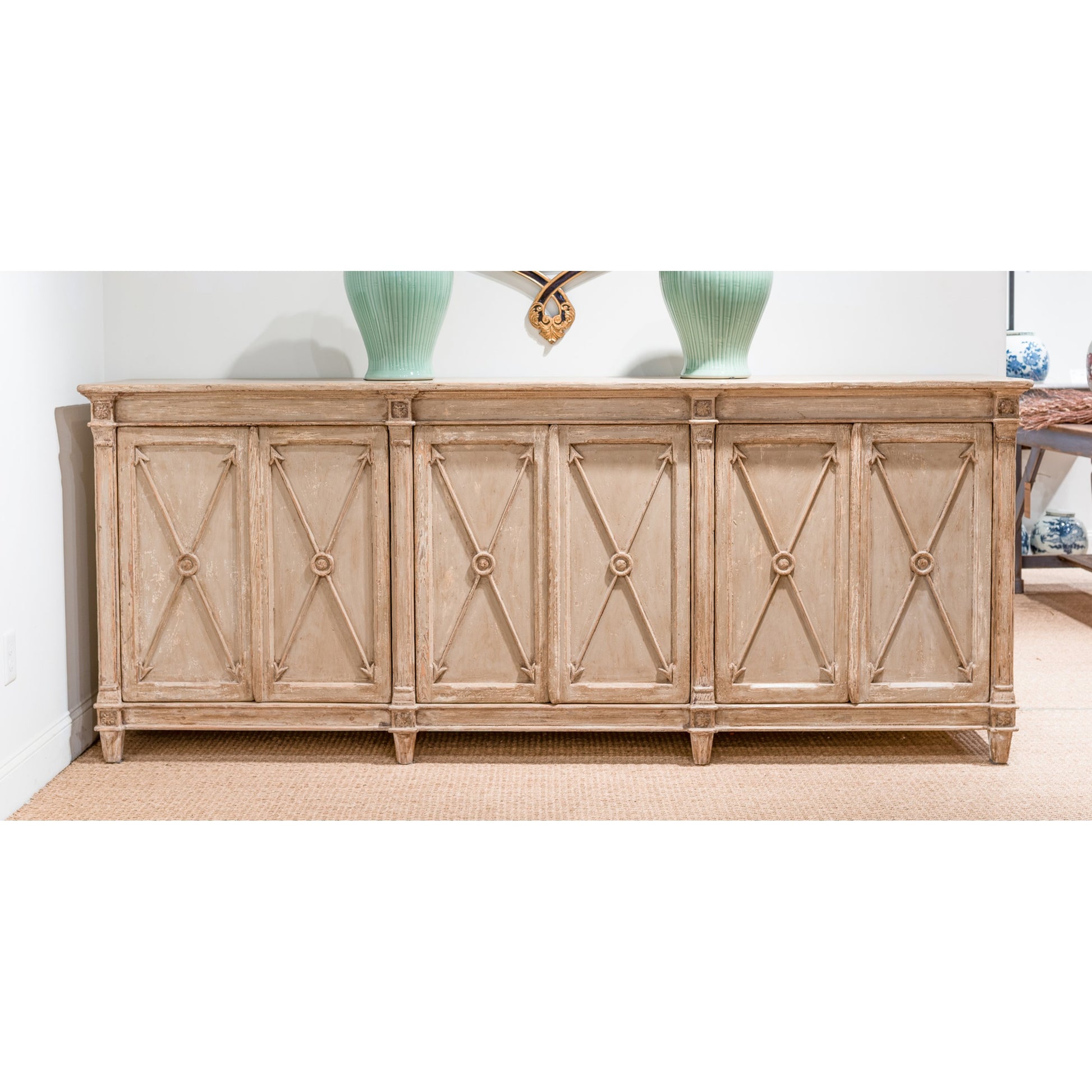 Marksman Cabinet II by Sarreid Ltd.. Made from unique in a traditional style.