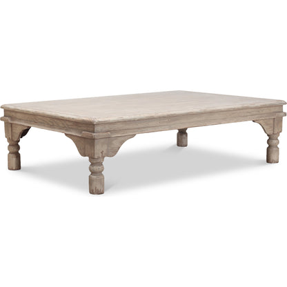 Kaffe Table by Sarreid Ltd. in gray. Made from pine in a cottage & farmhouse style.