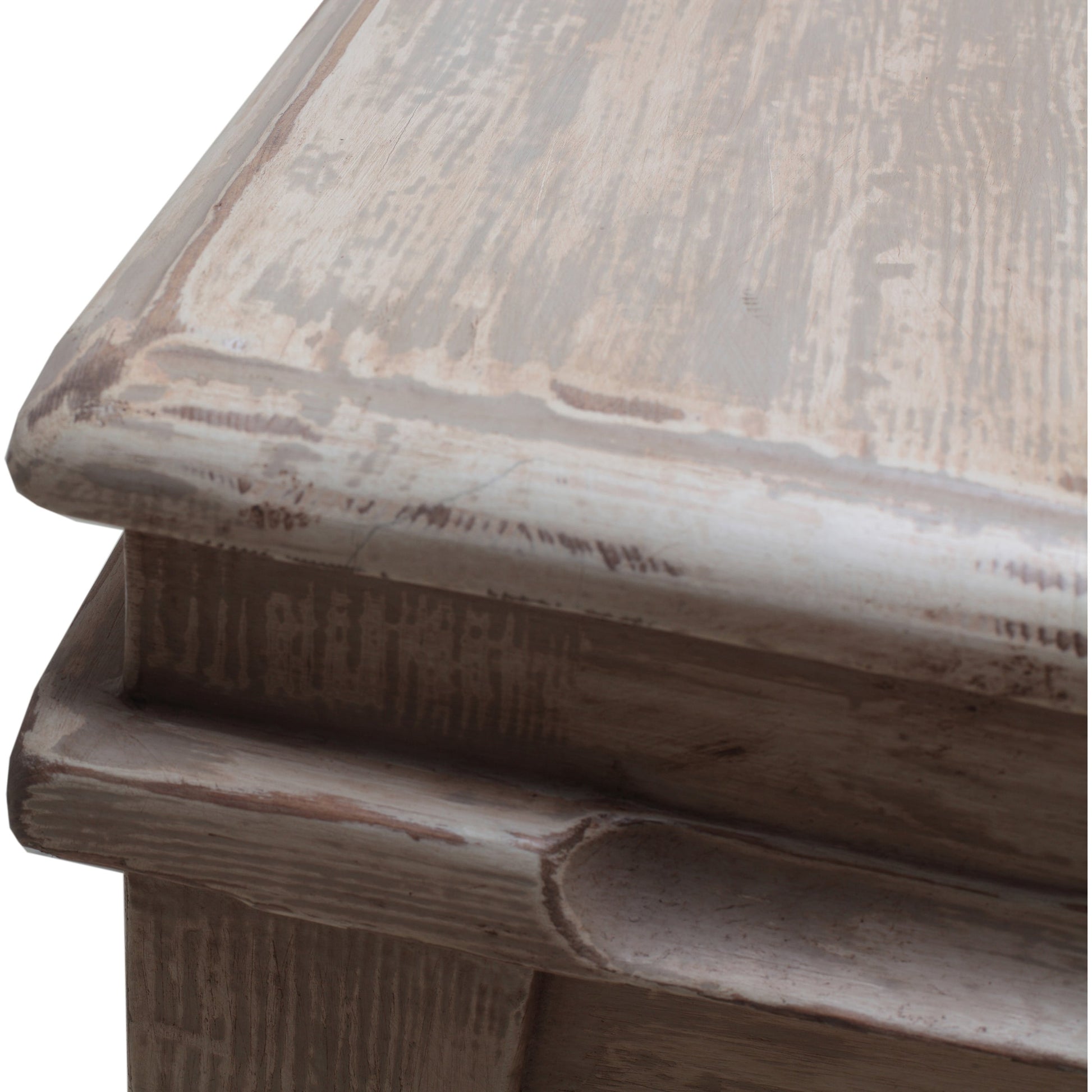 Kaffe Table by Sarreid Ltd. in gray. Made from pine in a cottage & farmhouse style.