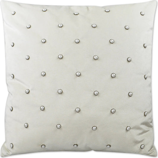 Pearlesque Pillow by DV Kap Home. Made from 100% polyester in a transitional style.