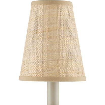Fine Grasscloth Tapered Chandelier Shade by Currey and Company. Made from unique in a modern style.
