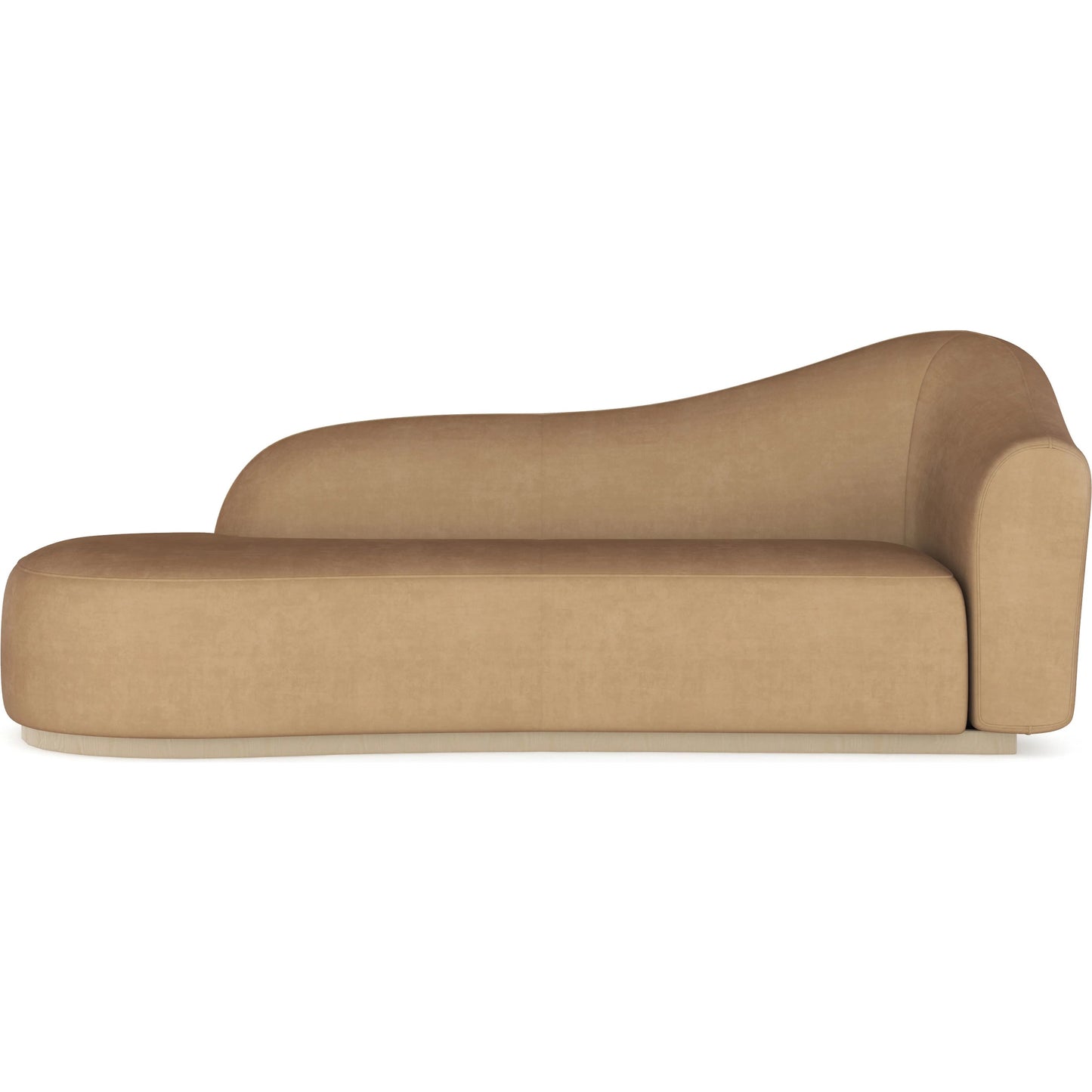 004 SI-2370785 | Additional Silo | Kalahari Chaise by Caracole in camel and sparkling argent. Made from unique in a transitional style.