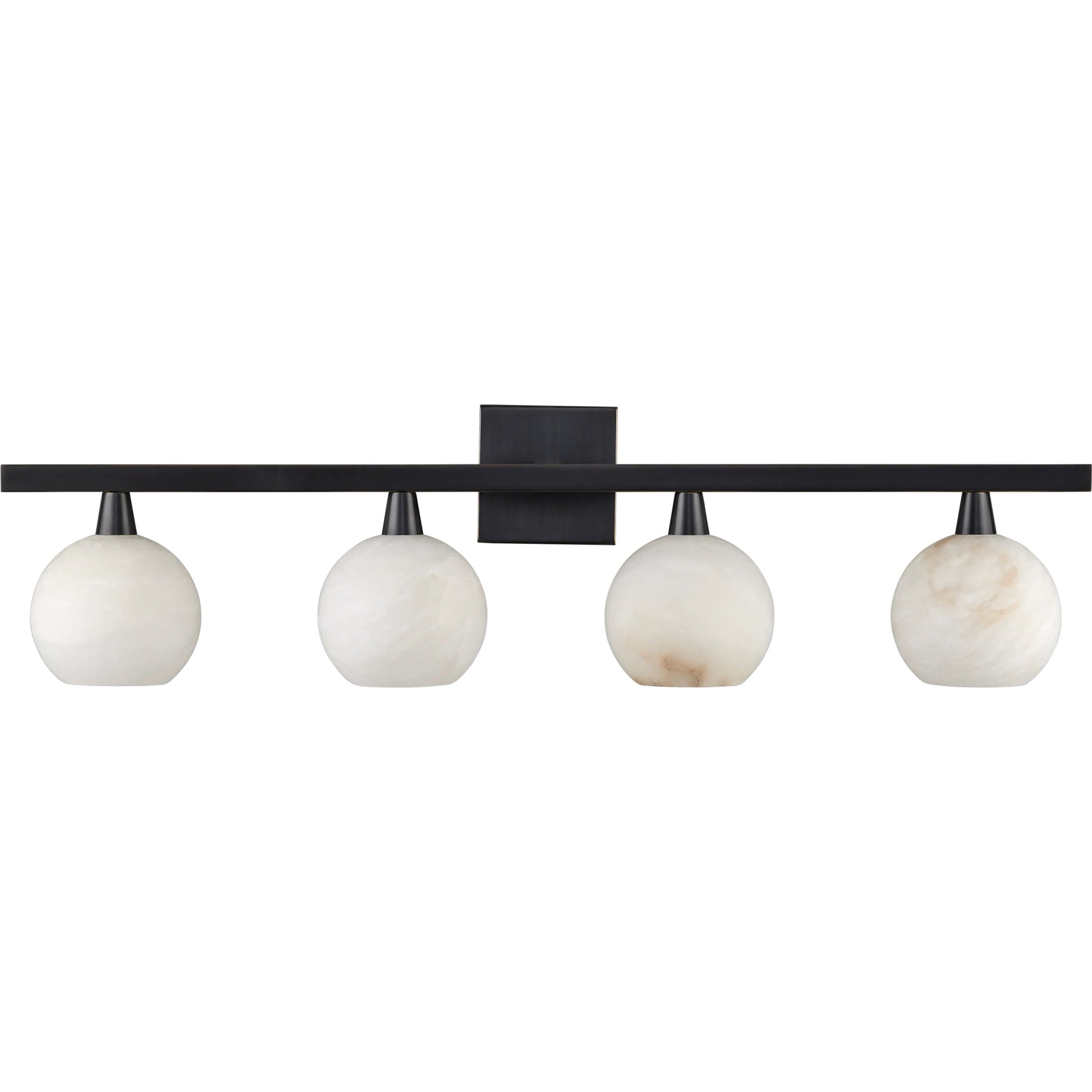 Bombelles Bath Bar by Currey and Company. Made from metal, alabaster in a modern style.