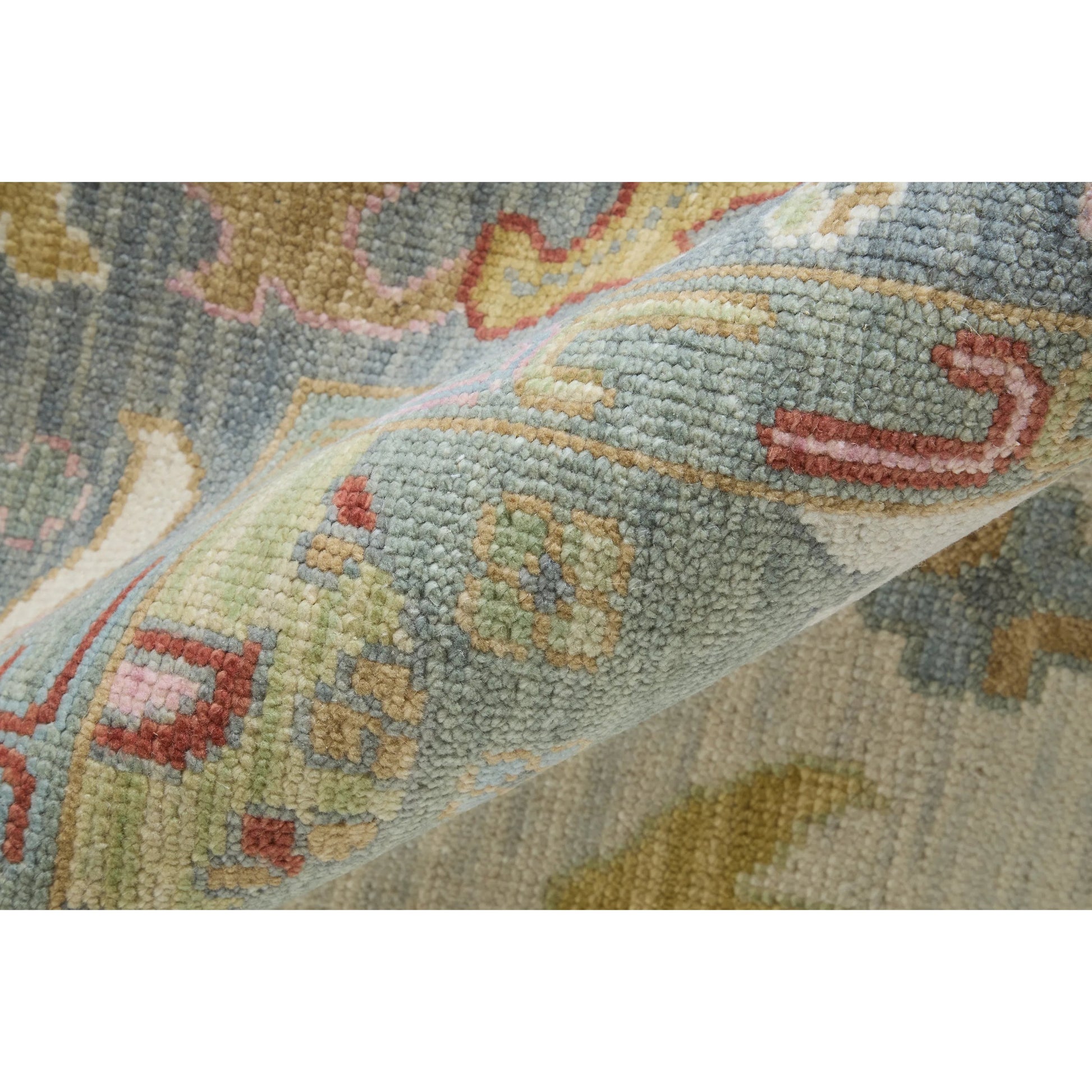 Karina Traditional Persian Rug - 6794F by Feizy in blue, gray, gold. Made from wool in a unique style.