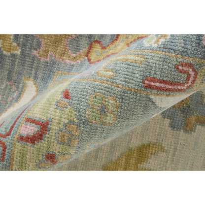 Karina Traditional Persian Rug - 6794F by Feizy in blue, gray, gold. Made from wool in a unique style.