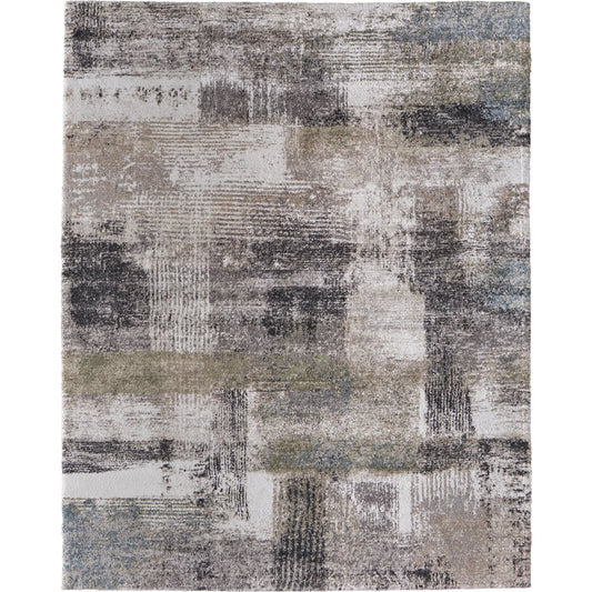 Skyview Rug - SKV39Q9F by Feizy in gray, taupe, ivory. Made from polypropylene in a unique style.