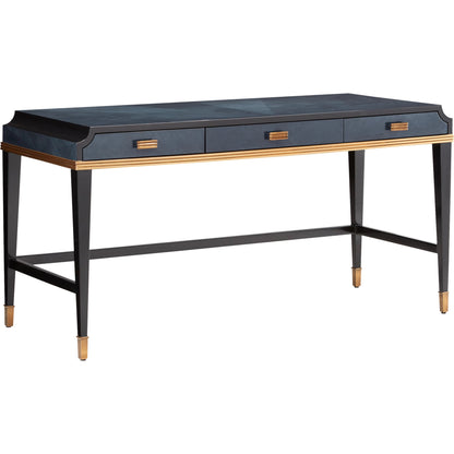 Kallista Desk by Currey and Company. Made from unique in a transitional style.