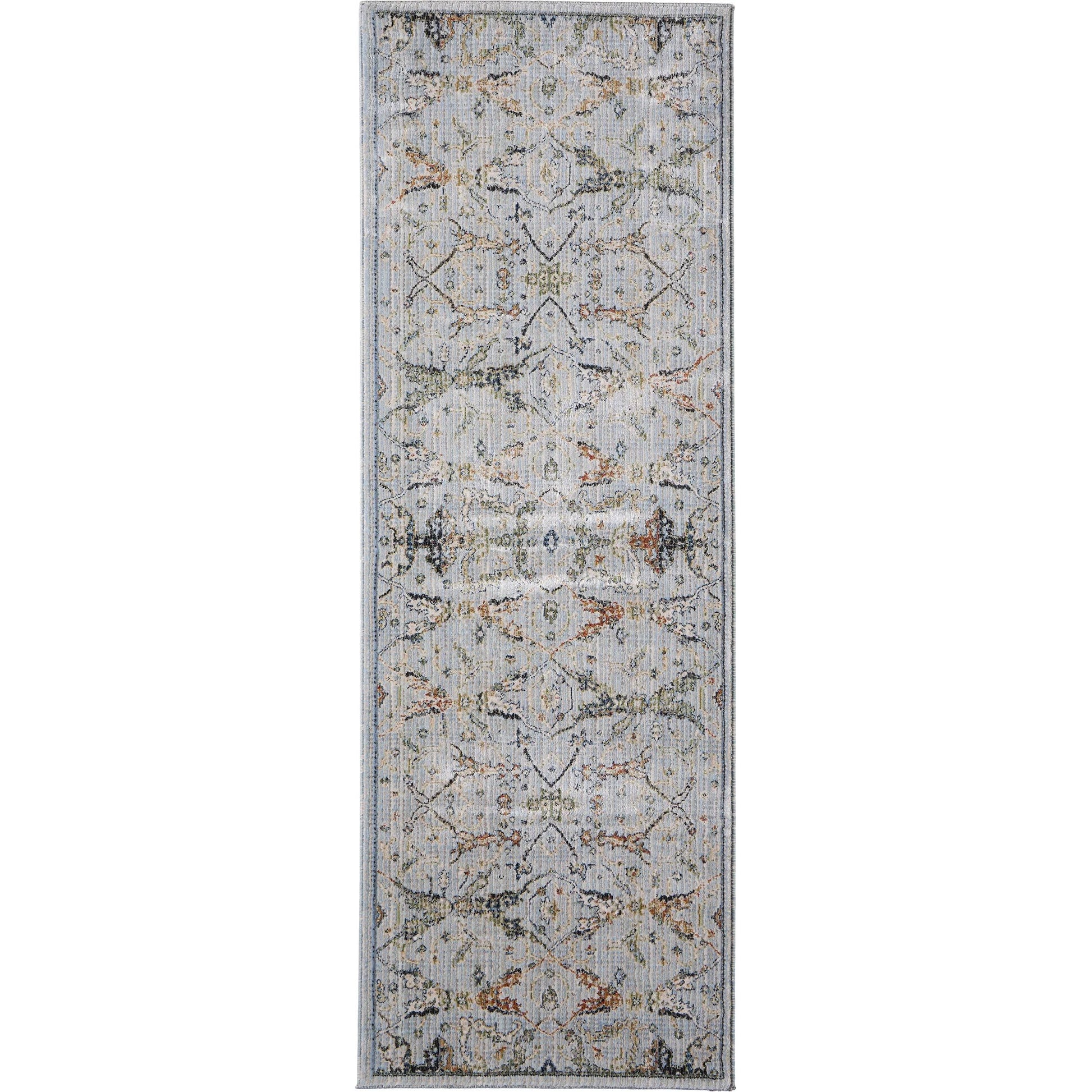 Melrose Traditional & Botanical Rug - MEL39P4F by Feizy in blue, green, ivory. Made from polypropylene, polyester, viscose in a unique style.