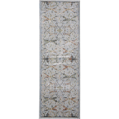 Melrose Traditional & Botanical Rug - MEL39P4F by Feizy in blue, green, ivory. Made from polypropylene, polyester, viscose in a unique style.