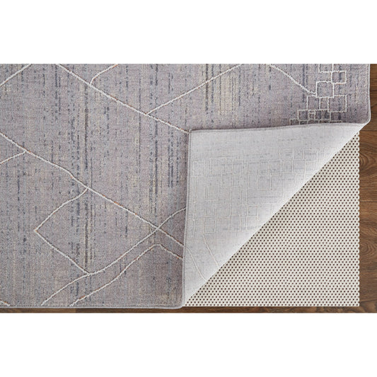Francisco Transitional Rug - 39FCF by Feizy in gray. Made from 81% polyester, 19% polypropylene in a unique style.