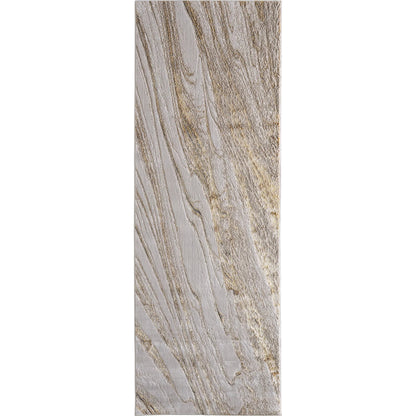 Aura Rug - 39LLF by Feizy in ivory, taupe, gold. Made from polyester, polypropylene in a unique style.