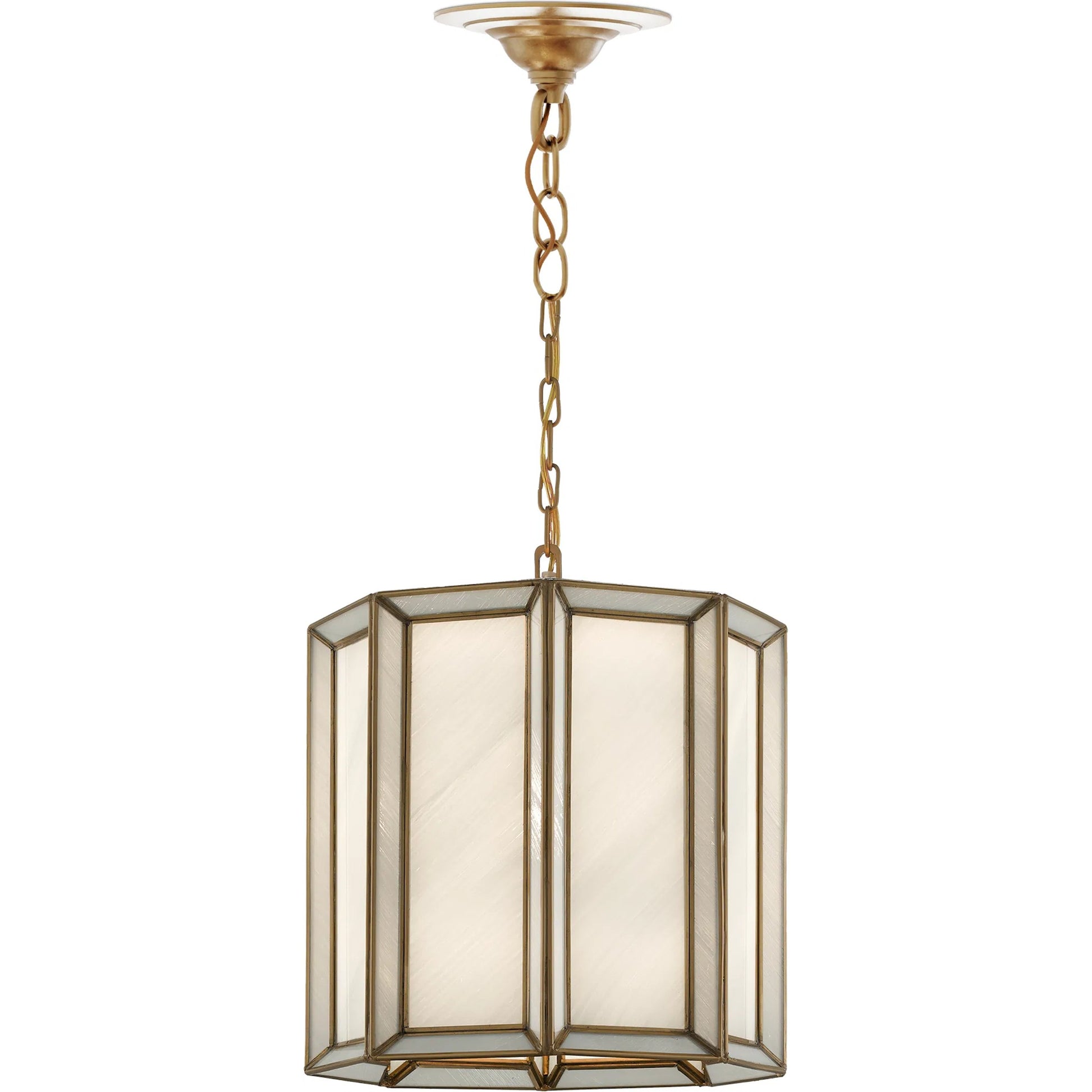 Daze Pendant by Currey and Company in antique brass, white. Made from brass, iron, milk glass in a modern style.
