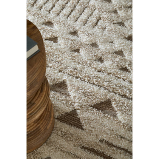 Anica Geometric ANC8A97F Rug by Feizy in ivory, taupe, gray. Made from wool in a unique style.