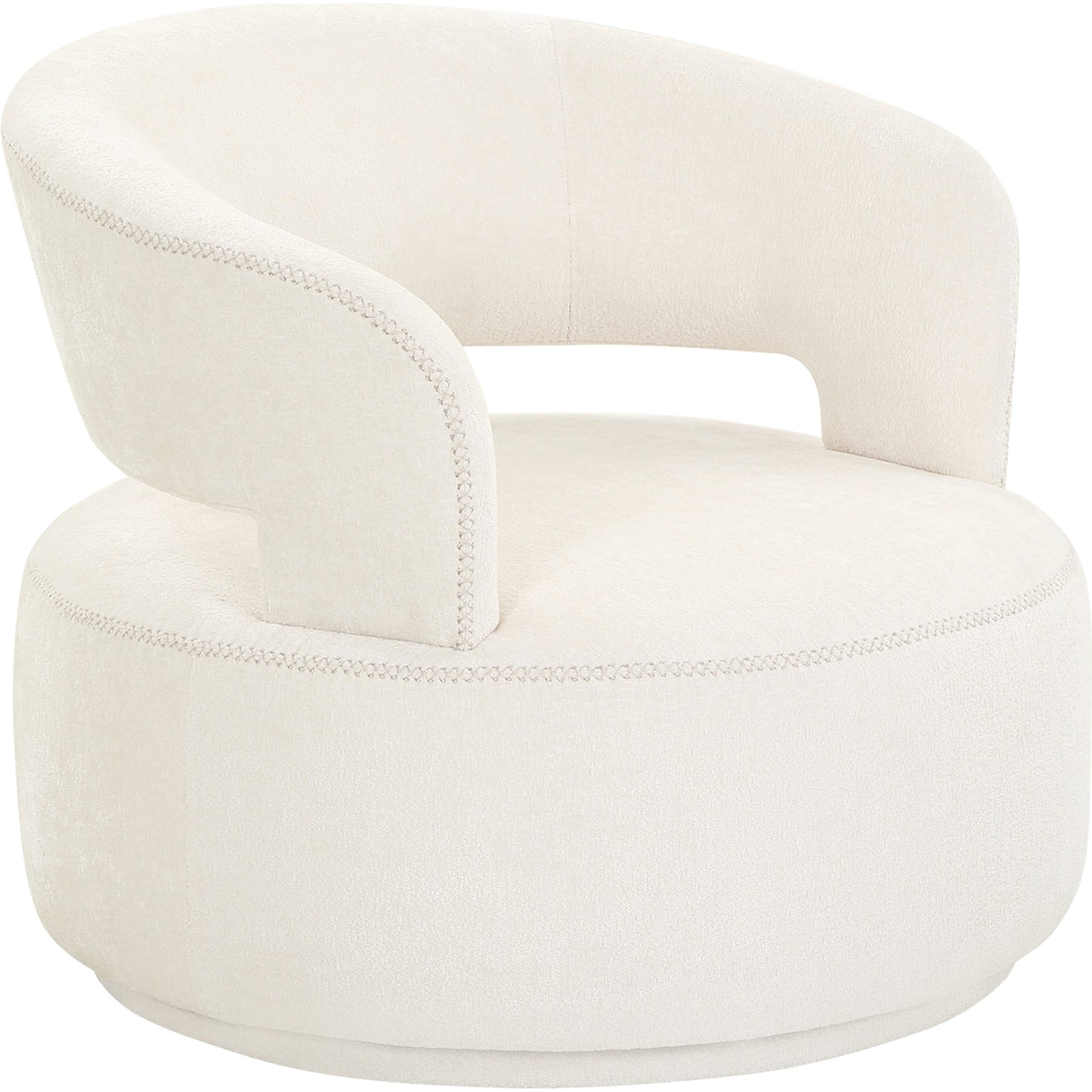 002 SI-2030356 | Primary Silo | Piagia Swivel Chair by Pasargad Home. Made from polyester in a modern style.
