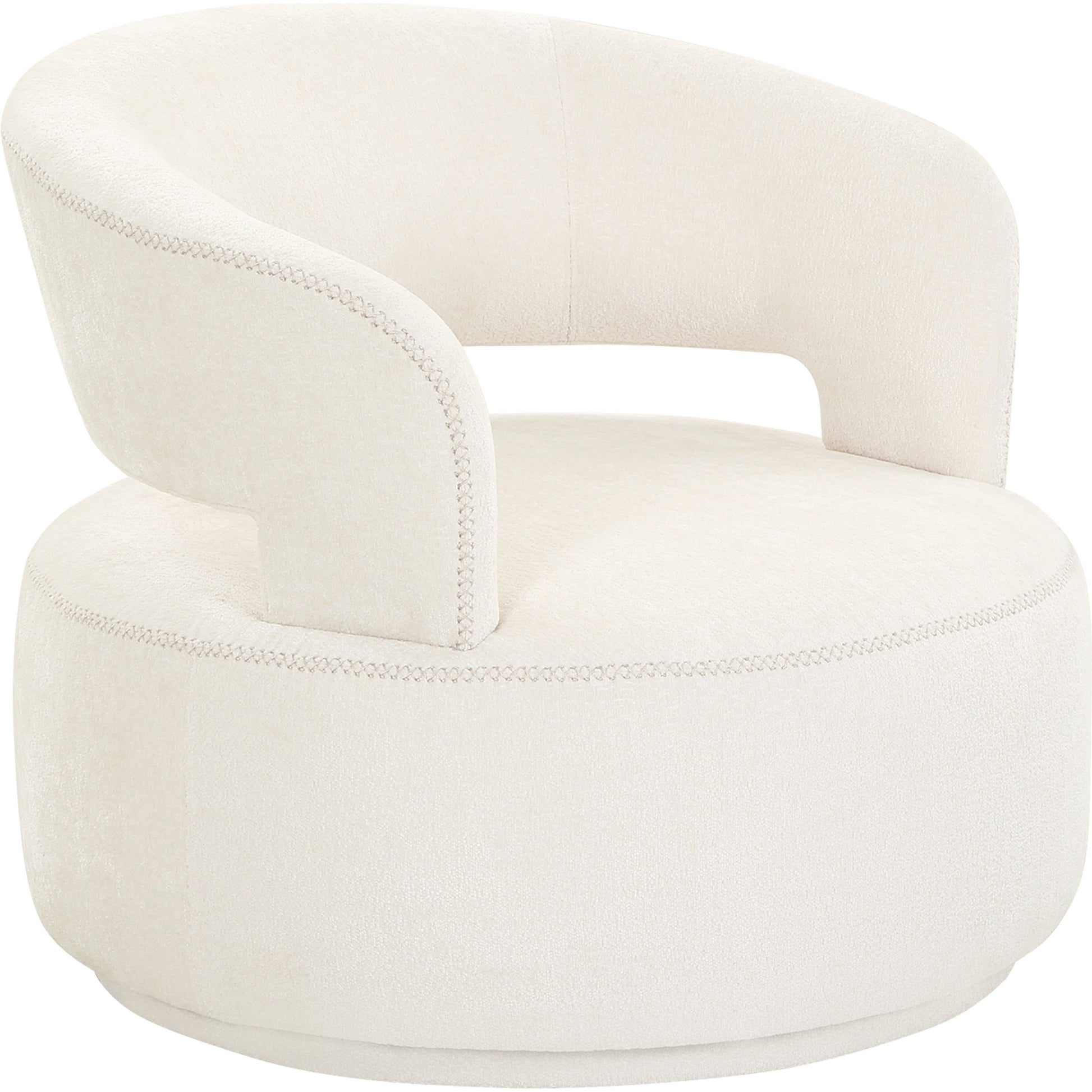 Piagia Swivel Chair by Pasargad Home. Made from polyester in a modern style.