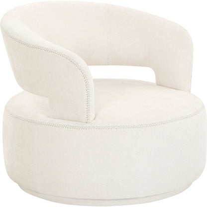 Piagia Swivel Chair by Pasargad Home. Made from polyester in a modern style.