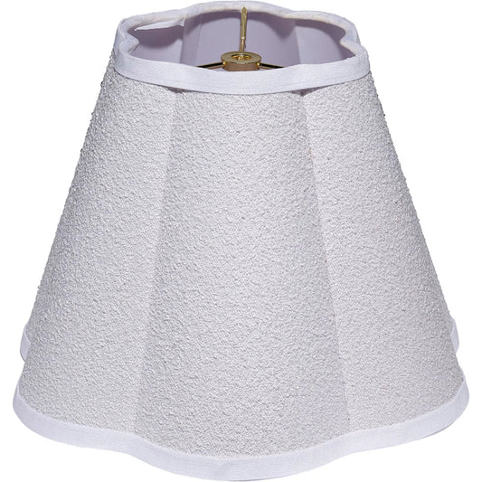 Scalloped Lamp Shade by Jamie Young. Made from unique in a modern style.