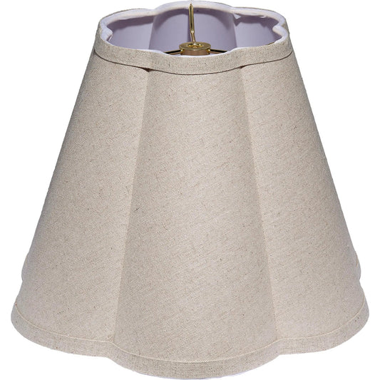 Scalloped Lamp Shade by Jamie Young. Made from unique in a modern style.