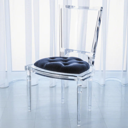 Marilyn Acrylic Side Chair by Global Views. Made from unique in a transitional style.